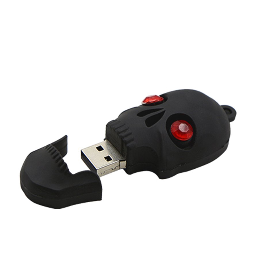 USB mini tốc độ cao hình đầu lâu sáng tạo