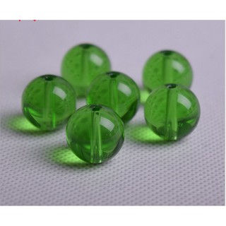 25-50-100gam hạt đá xanh lá size 8mm