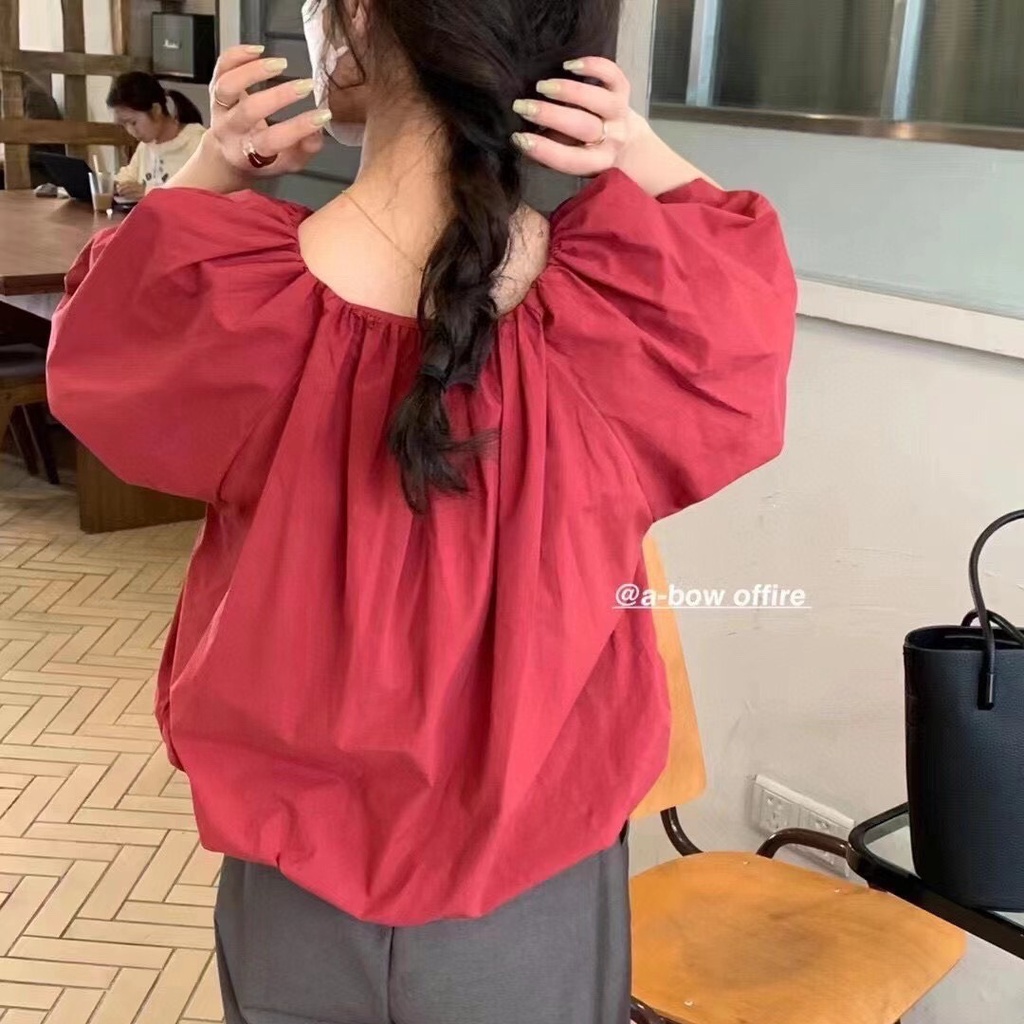 Áo Thô Hàn Tay Bồng Korean Style  - A139