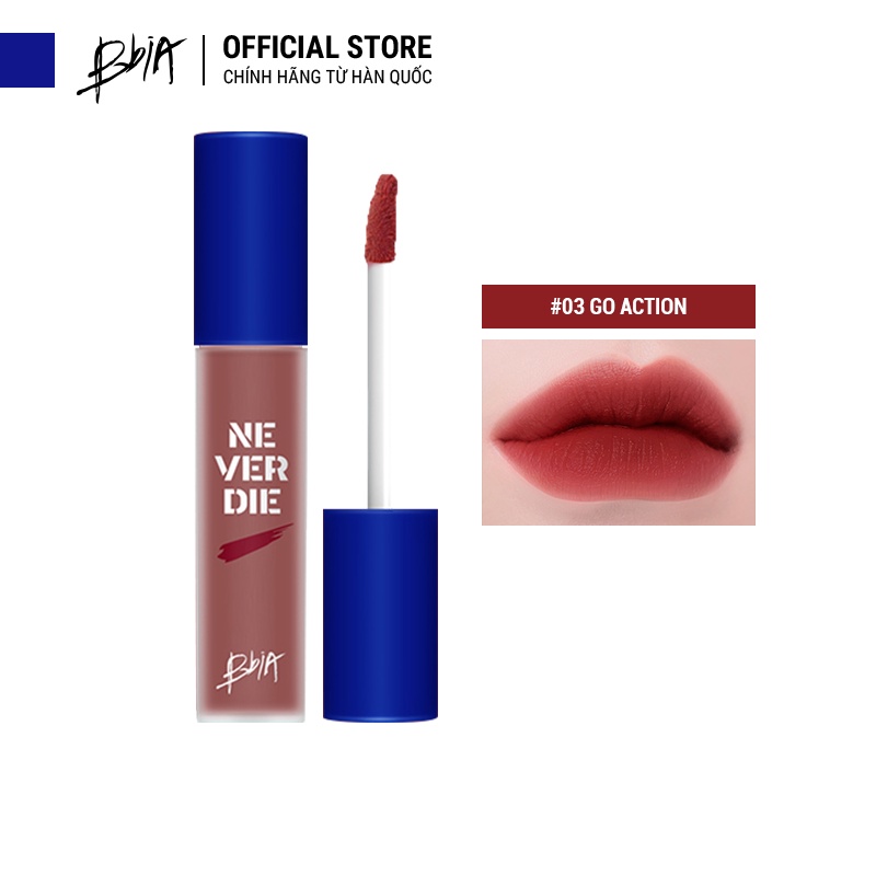 Son kem Bbia Never Die Tint (5 màu) 4.8g - Bbia Official Store