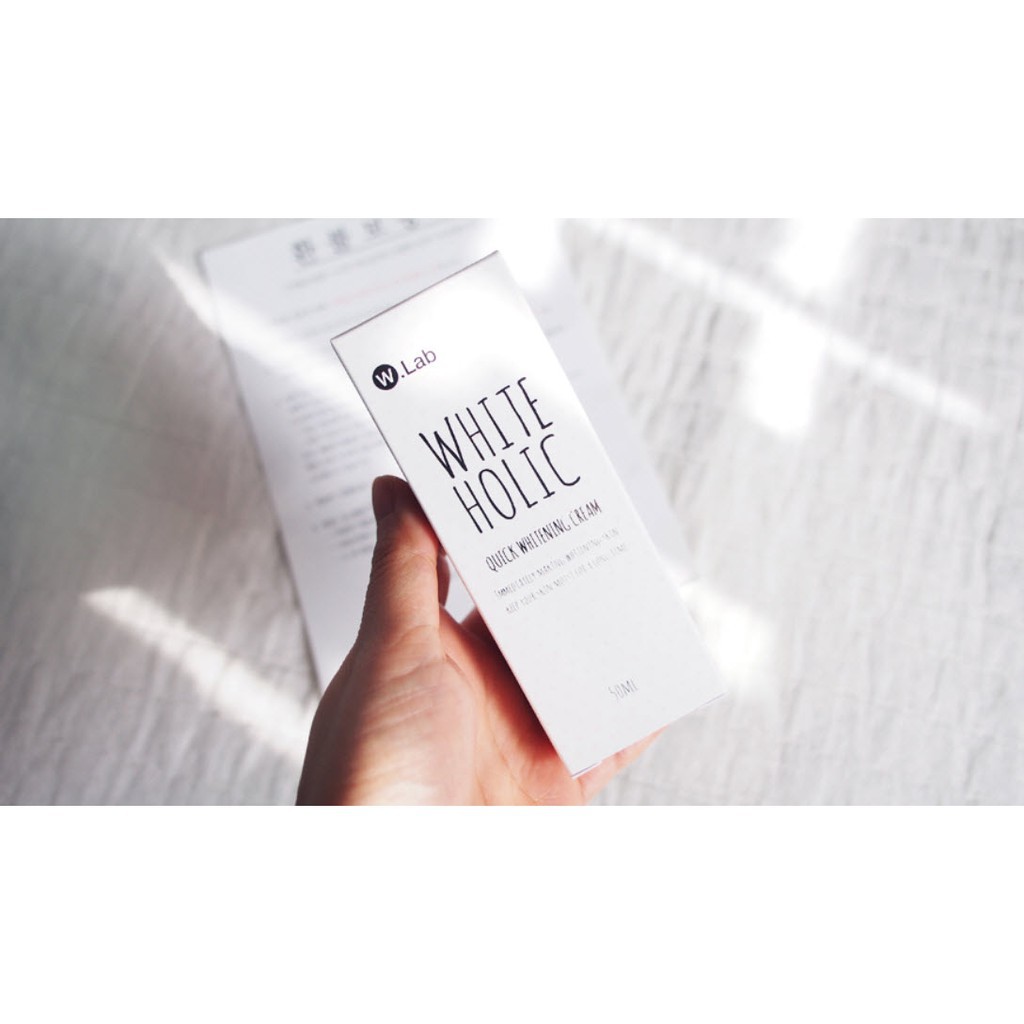 Kem Dưỡng Trắng Da Tức Thì W.Lab White Holic 50ml