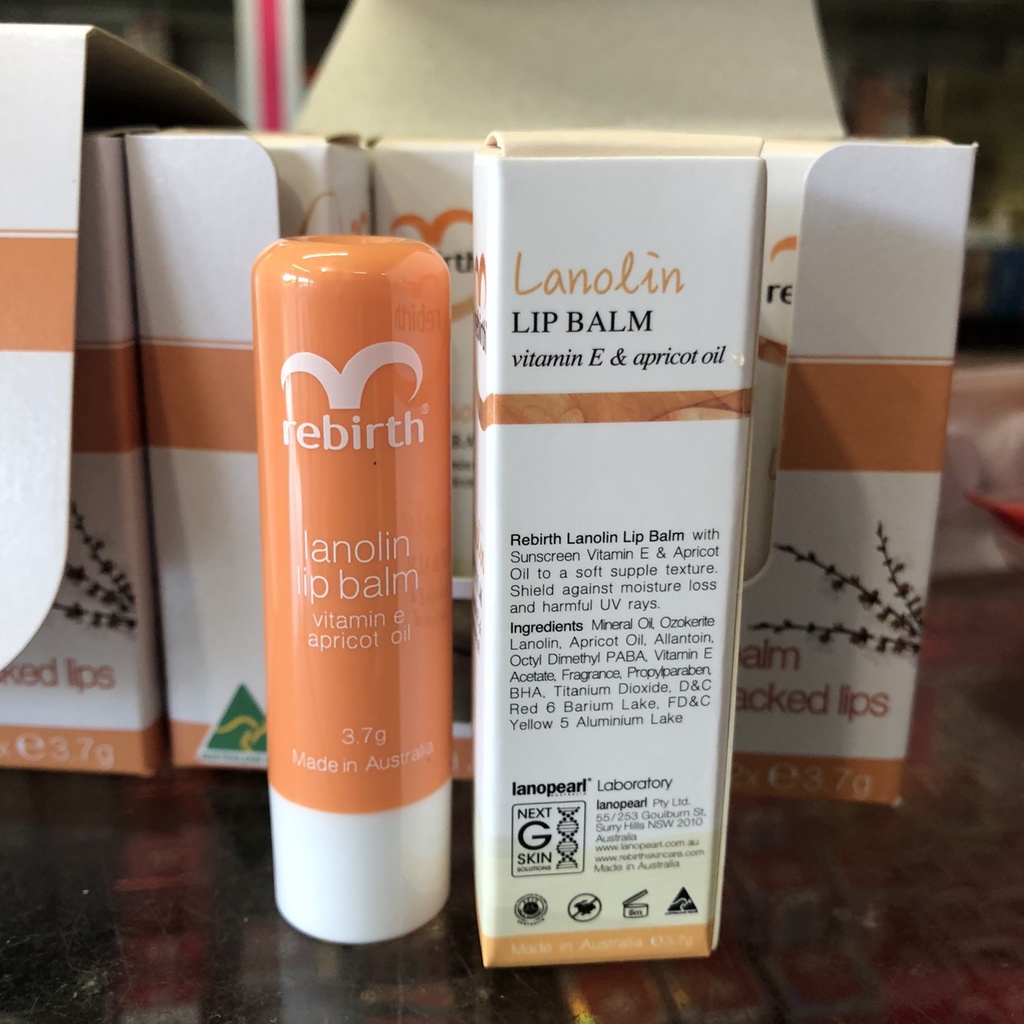 Son dưỡng môi nhau thai cừu Rebirth