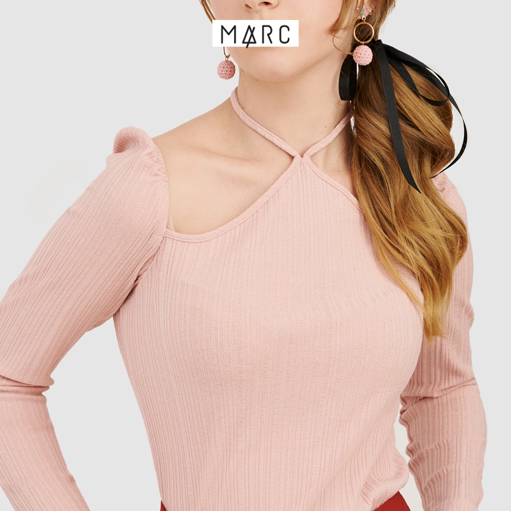 Áo thun nữ MARC FASHION gân tay dài cổ yếm | BigBuy360 - bigbuy360.vn