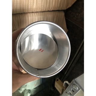 Khuôn nhôm gia công Tròn đế rời size 12cm