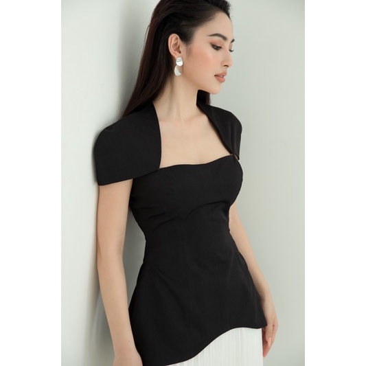 Áo kiểu Nữ Cúp Vai Tiểu Thư BYDI Fasion, thiết kế Sang Chảnh Cực Xinh BYDI Trendy | MAYA TOP MT001