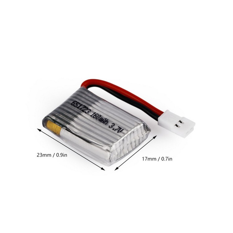 Pin Lipo 1S 3.7V dung lượng tùy chọn từ 150mAh đến 1200mAh - Luân Air Models