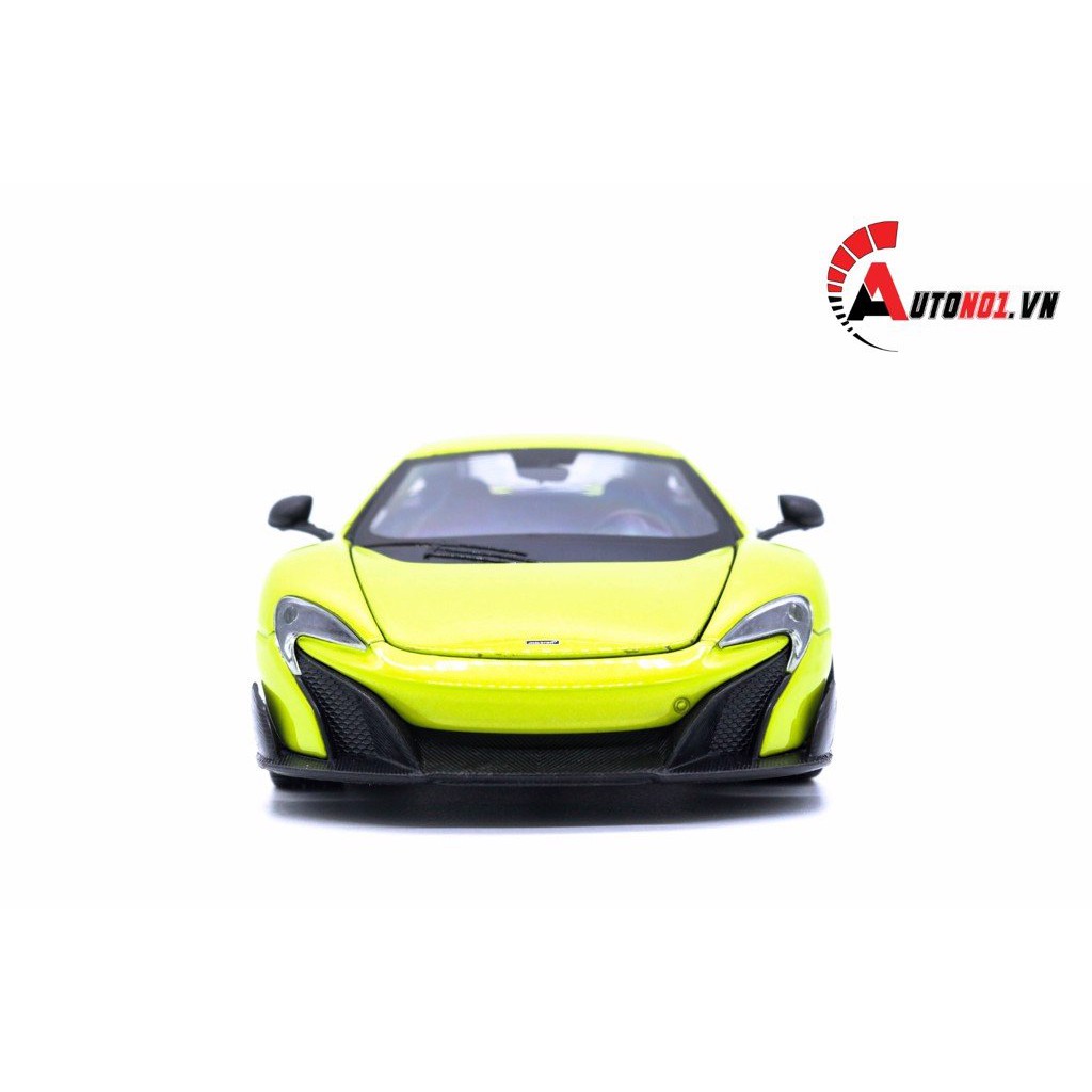 MÔ HÌNH XE MCLAREN 675LT GREEN 1:24 WELLY 5172