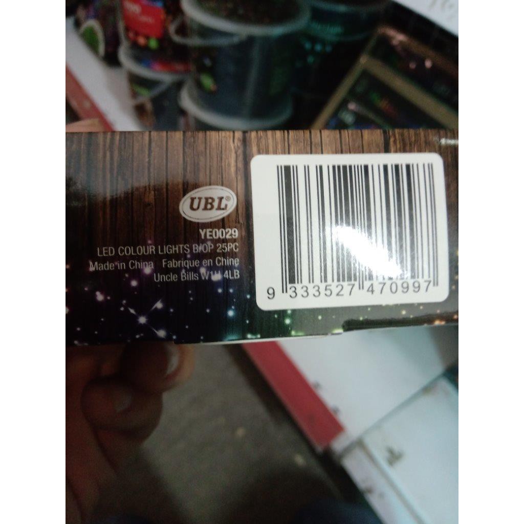 [Mã BMBAU50 giảm 7% đơn 99K] Đèn Led Nhiều Màu 25 Bóng 2.7M Dây Kim Loại Uốn Dẻo Uncle Bills YE0029