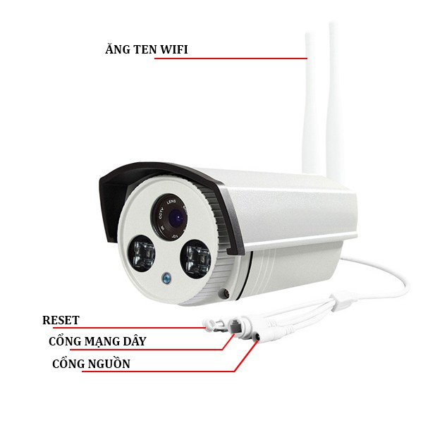 [Siêu rẻ] Camera Wifi Giám Sát Không Dây Ngoài Trời YooSee Z7100 Full HD 1080P