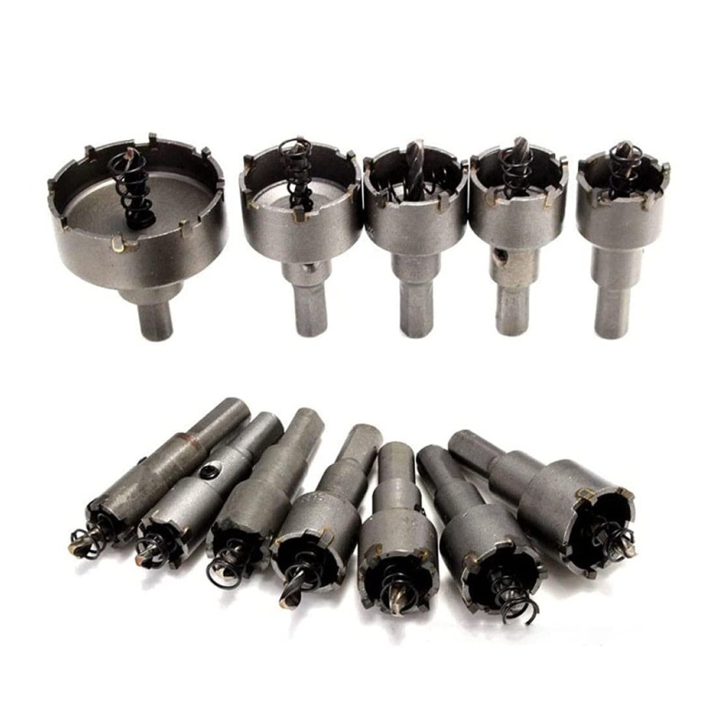 Set 12 Mũi Khoan Lỗ Bằng Thép Không Gỉ Chất Lượng Cao