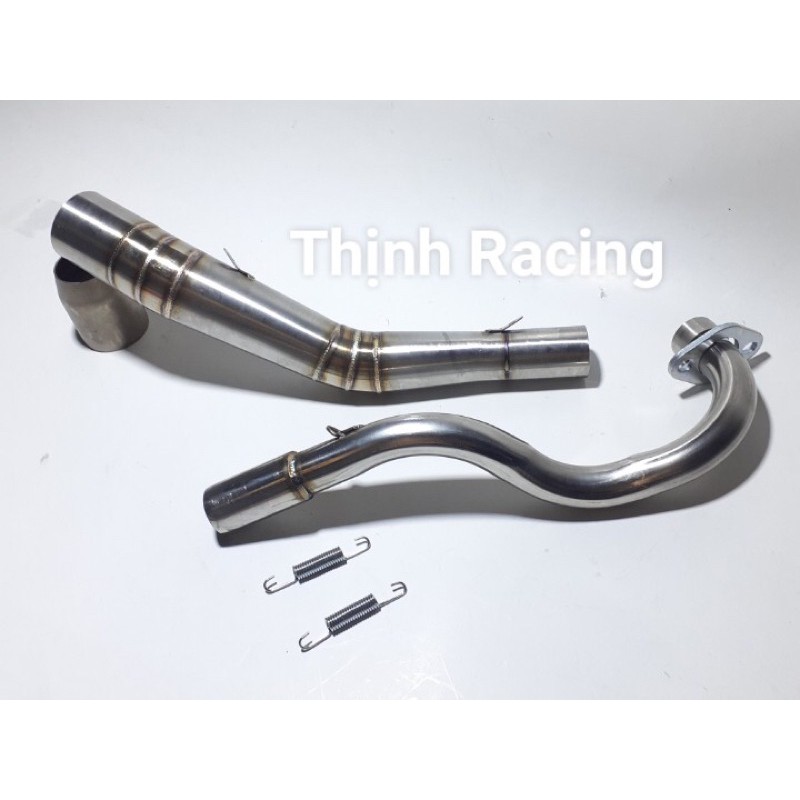 Cổ pô 2 khúc Wave RSX, S110, Blade, WaveA gắn được các loại lon pô from thẳng Wrx