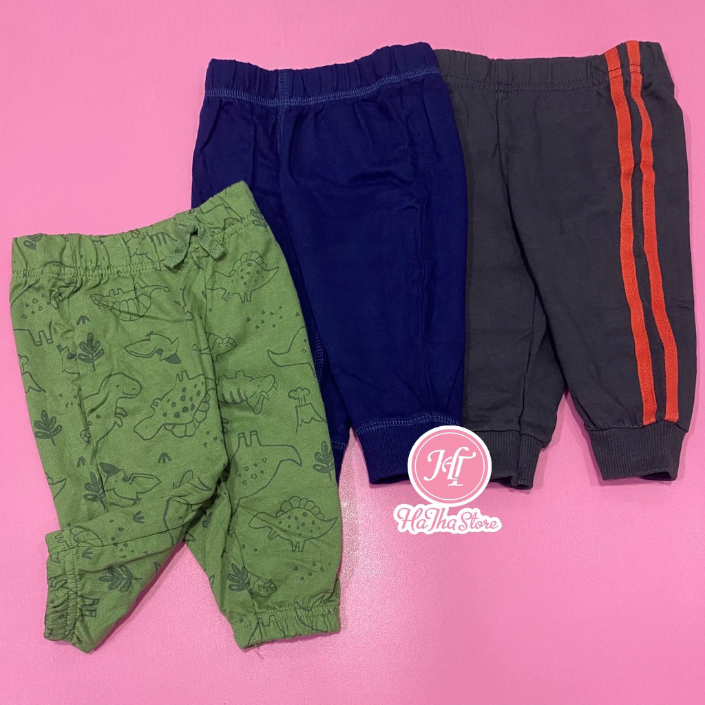Set quần dài C'4RT£R cho bé trai sơ sinh giao mẫu ngẫu nhiên