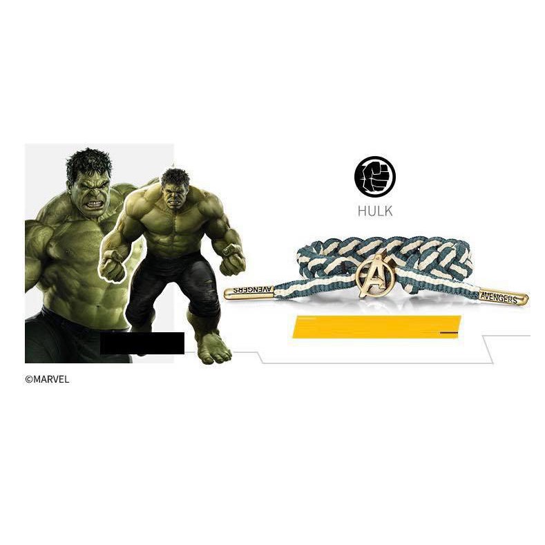 Vòng tay R.A.S thể thao Marvel Hulk