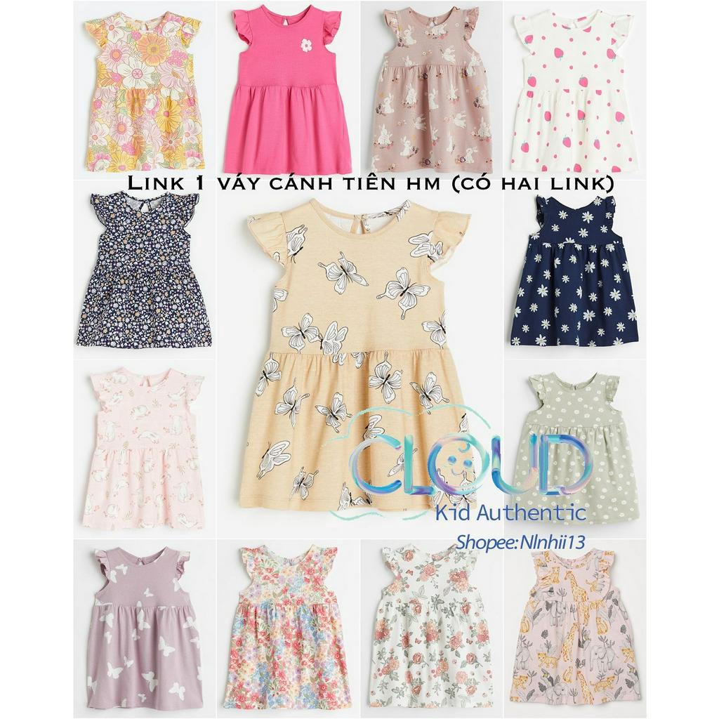 Váy cánh tiên đáng yêu link 1 cho bé HM UK/US size 4-6m đến 3-4y