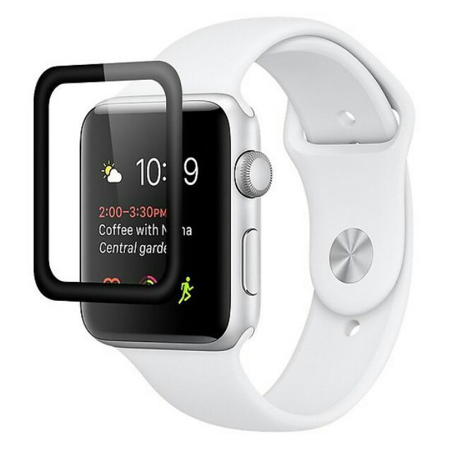 Kính cường lực 5D Full keo cho Apple Watch size 44mm bảo vệ màn hình