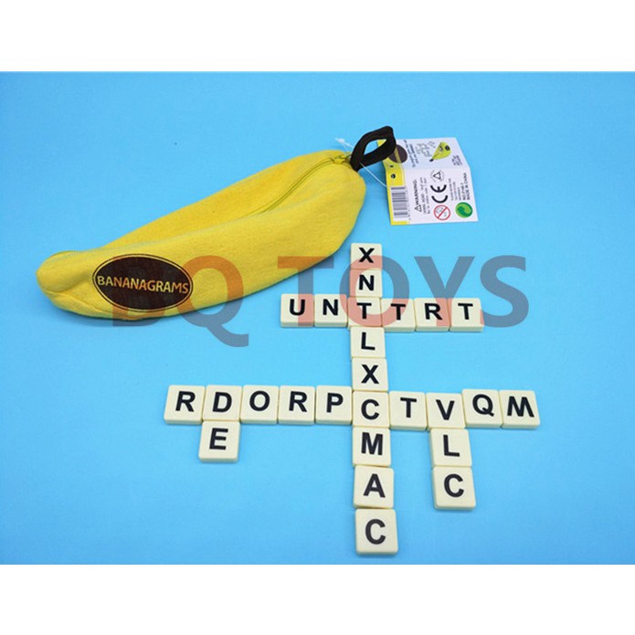 Xếp chữ tiếng anh Bananagrams - Scrabble