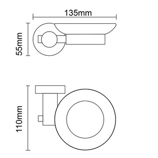 Kệ đựng xà bông Zento HA4604