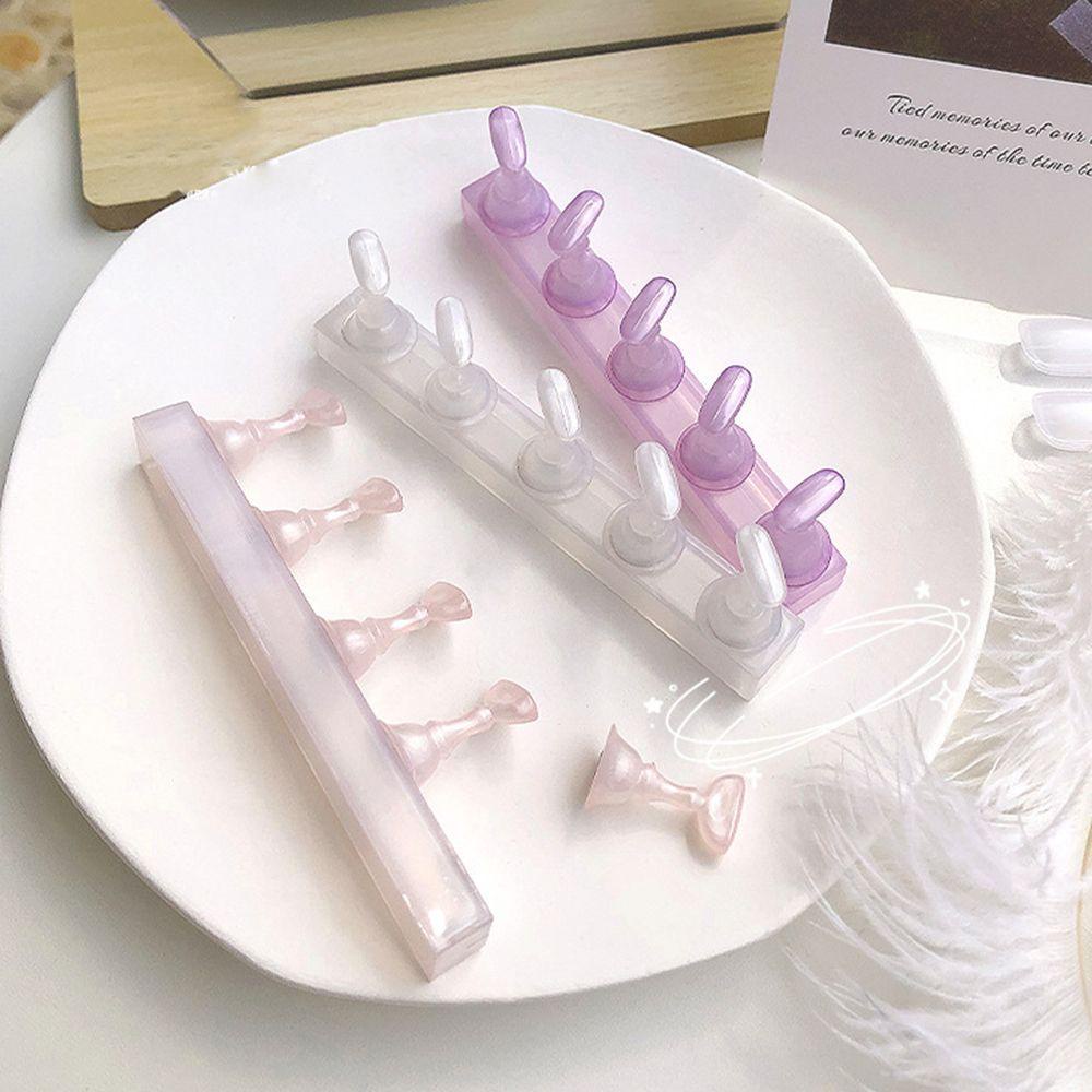 Mô Hình Trưng Bày Móng Tay Giả Dùng Tập Làm Móng Nghệ Thuật