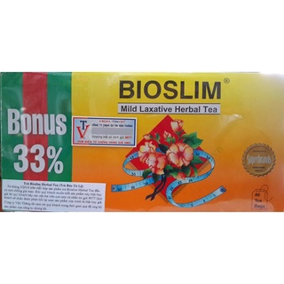 Trà giảm cân bioslim - hộp 40 túi