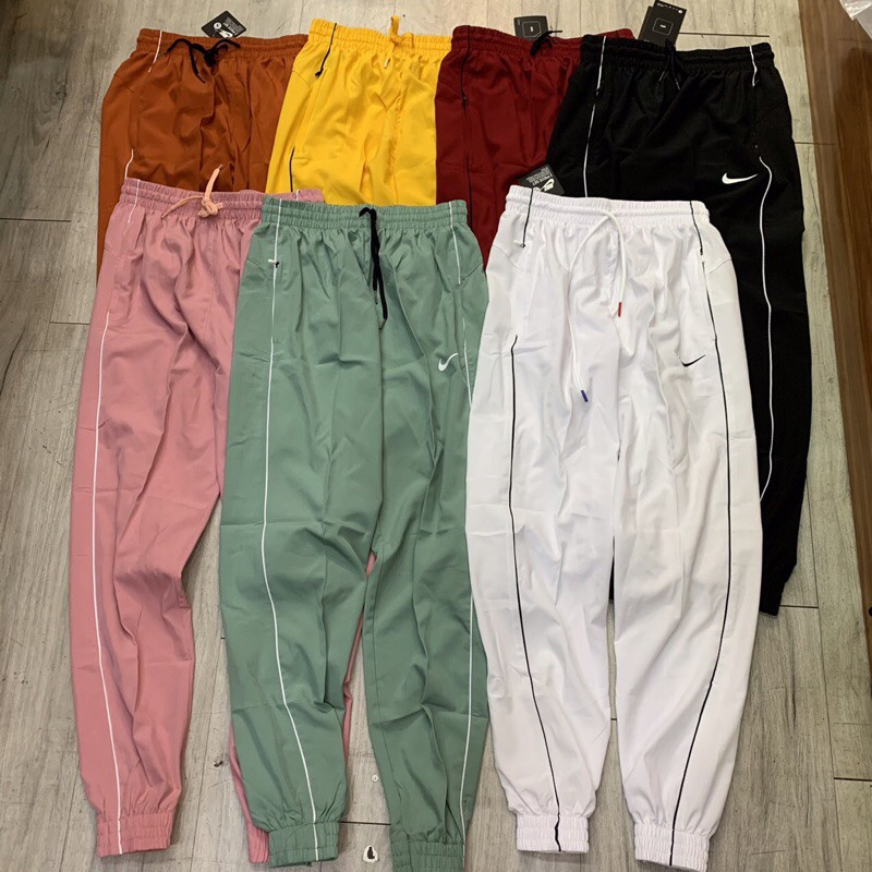 Quần Jogger thể thao nữ, Quần jogger vải dù tập gym, zumba