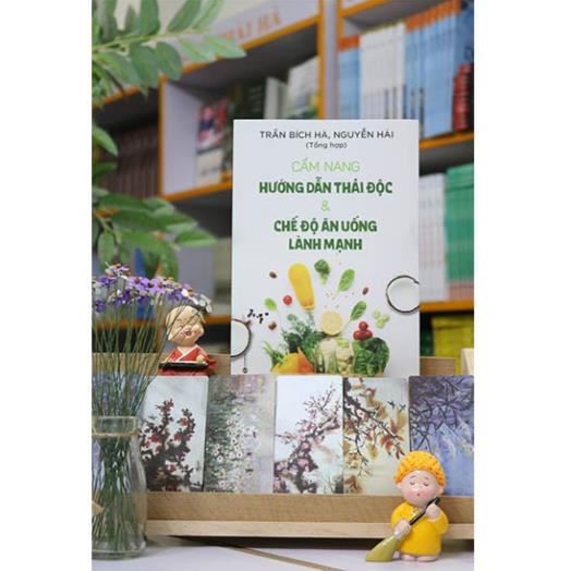 Sách - Cẩm Nang Hướng Dẫn Thải Độc Và Chế Độ Ăn Uống Lành Mạnh ( Tặng Postcard bốn mùa ) - Thái Hà Books