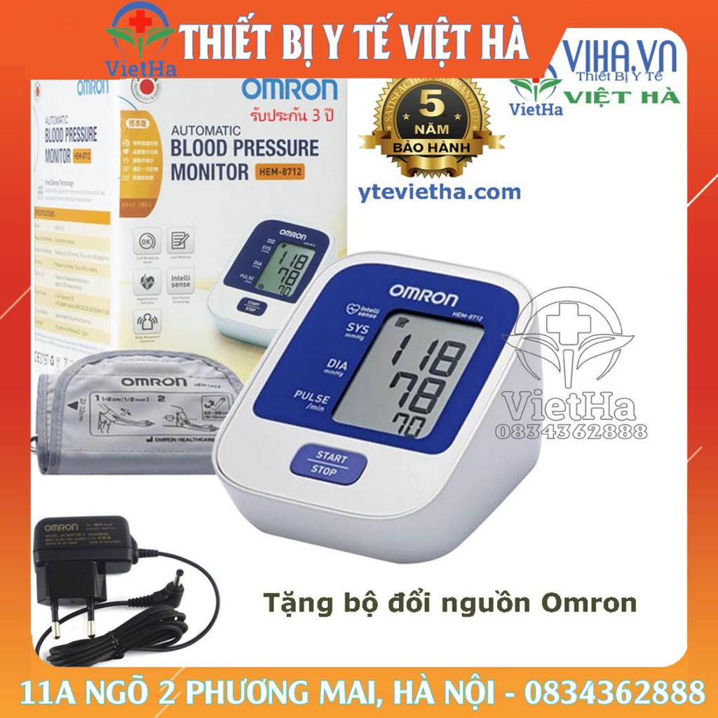 ( Chính Hãng Nhật Bản) Máy đo huyết áp Omron HEM-871 - Bảo hành 5 năm