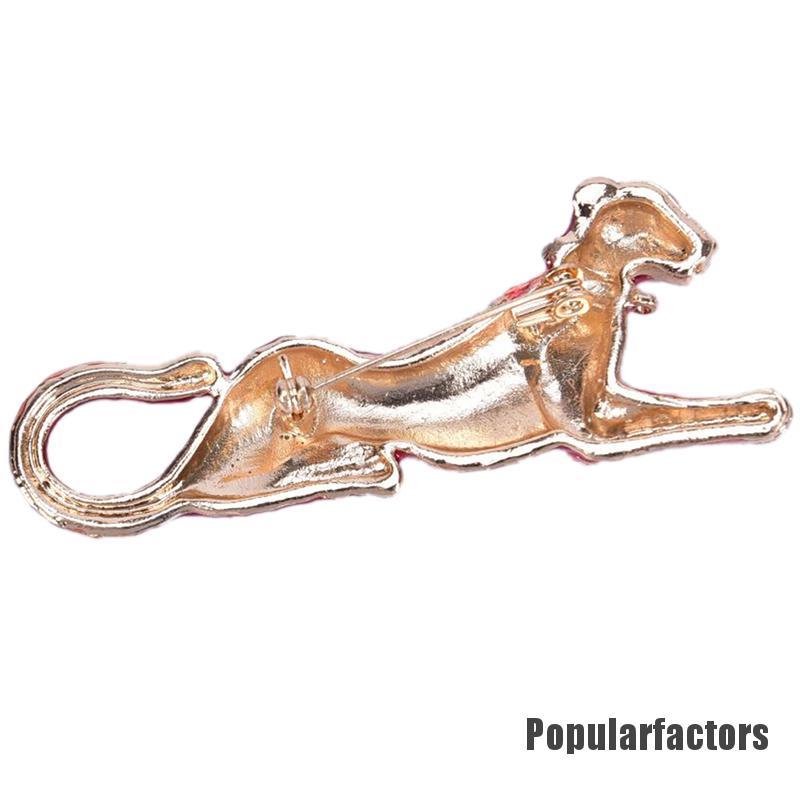 Ghim Cài Áo Hình Da Báo Thời Trang