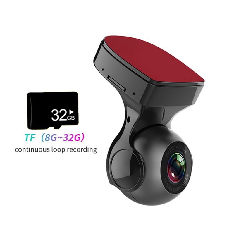 1080P HD Car DVR Night Vision Car Camera USB Wireless 170 Degree Wide Angle Driving Recorder Android 4.0 Above with ADAS | BigBuy360 - bigbuy360.vn
