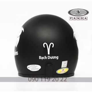 (Hàng độc quyền) Mũ Phượt 3/4 Bạch Dương