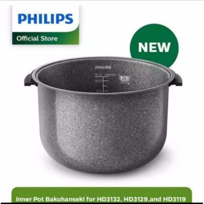 Nồi cơm điện Philips HD3128 - Màu 66/68/33, 2L