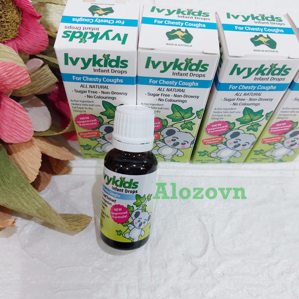 Siro giảm ho Ivy Kids Úc cho trẻ
