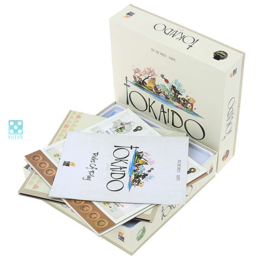Tokaido boardgame (bản tiếng Anh) – du hành xứ sở Mặt trời mọc
