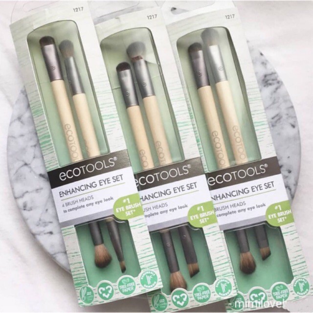 Set Cọ Mắt 2 Đầu EcoTools Eye Enhancing Duo Brush Set