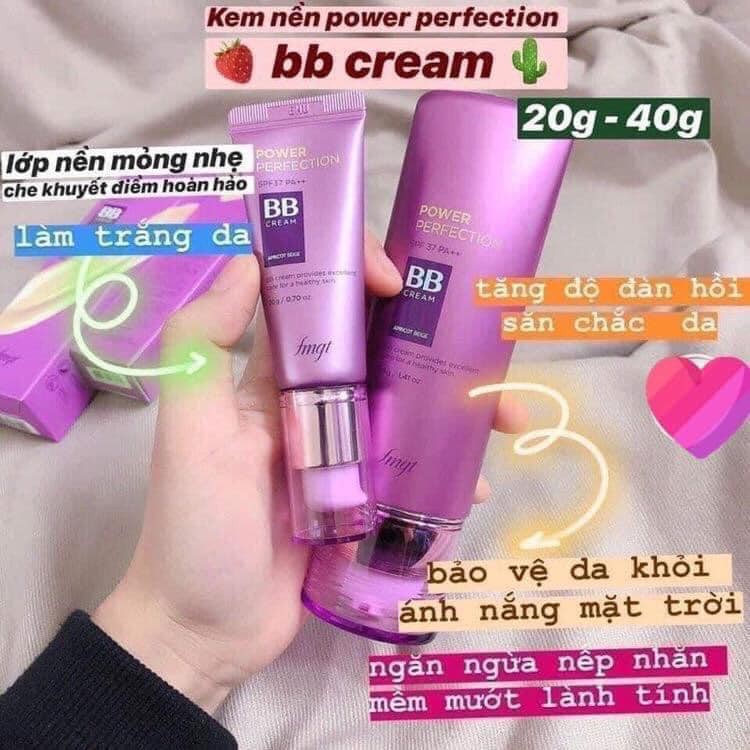 [NEW AUTH] Kem nền đa năng The Face Shop BB Cream Face it Power Perfection BB tím TFS fmgt 20-40g