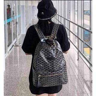 [CHÍNH HÃNG] BALO EDMOND MAISON MONOGRAM BACKPACK BASIC - BALO SINH VIÊN GIÁ RẺ