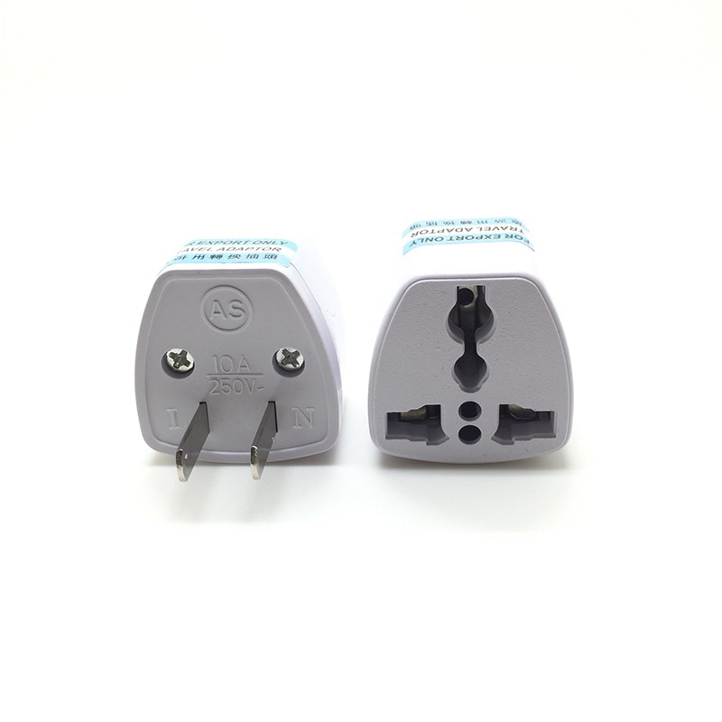 Phích cắm chuyển đổi 110v 220v chuẩn us tiêu chuẩn châu âu đa năng tiện lợi chất lượng