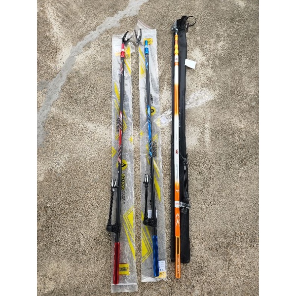 gác cần câu đài 2m7 , gác boyang gắn thùng và ghế