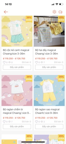 Bộ raglan chấm bi chaang/ Size 9-36m