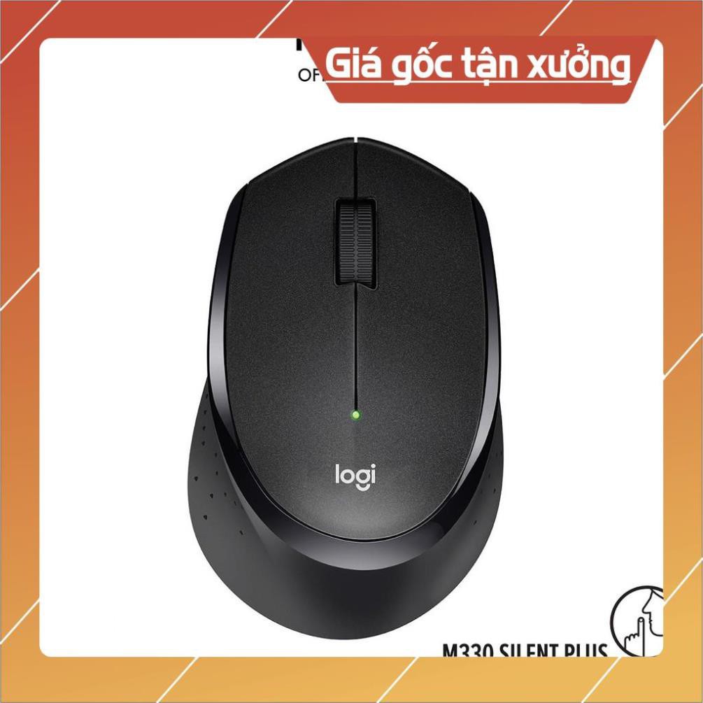 Chuột không dây Logitech M330 Silent Plus - Không có tiếng click khi sử dụng