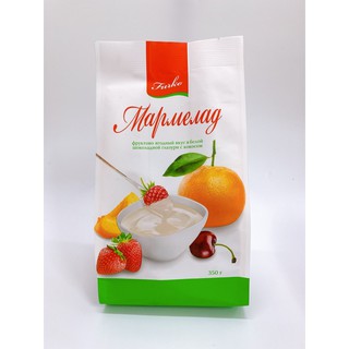 KẸO SOCOLA TRẮNG FURKO NHÂN TRÁI CÂY 350G
