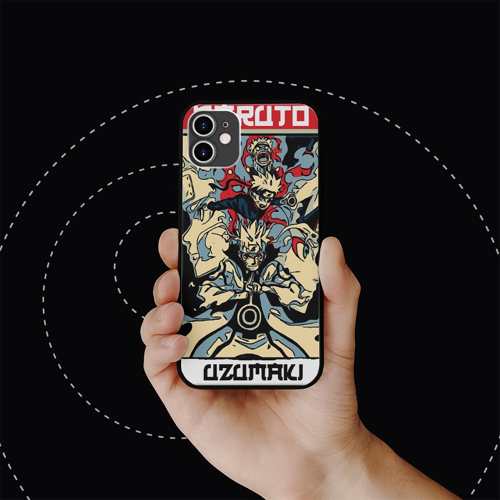 Ốp lưng Naruto tranh vẽ Uzumaki cho IPHONE và SAMSUNG  MANGA00586