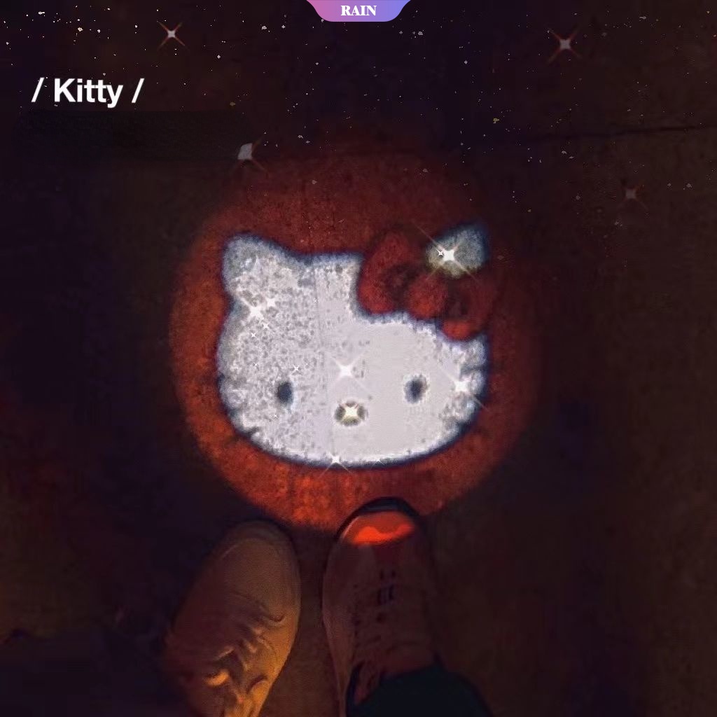 SANRIO 1 Móc Khóa Gắn Đèn Chiếu Họa Tiết Hoạt Hình Cinnamoroll My Melody Kuromi Đáng Yêu Cho Cặp Đôi