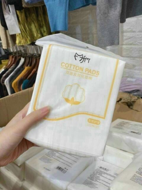 Bông Tẩy Trang Cotton Pads 3 lớp 222 Miếng