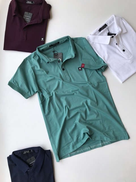 Áo polo nam đẹp trơn áo phông thun chất cotton đẹp có cổ hàng cao cấp nhiều màu