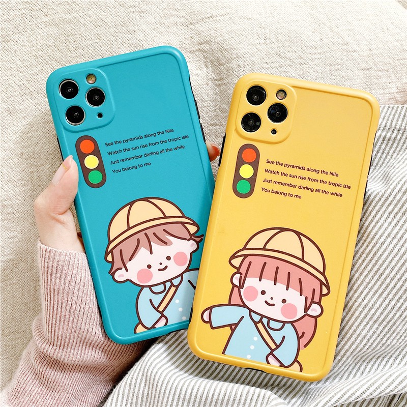 Ốp lưng iphone Bé giao thông IMD dày dặn viền nổi 5/5s/6/6plus/6s/6splus/7/7plus/8/8plus/x/xs/11/12/pro/max/plus/promax | BigBuy360 - bigbuy360.vn