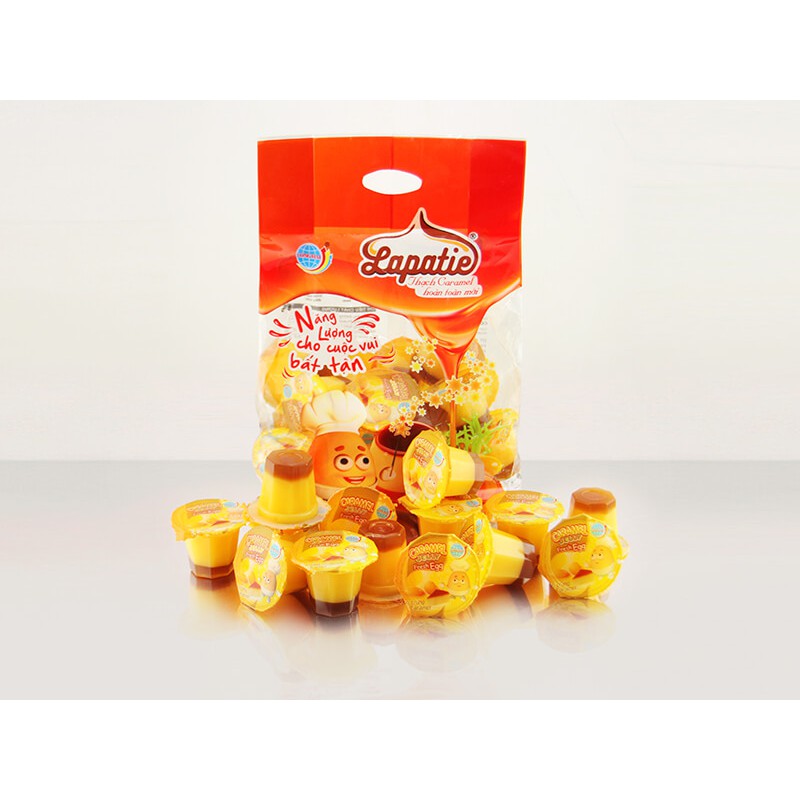 Thạch caramel Lapatie Long Hải 400g