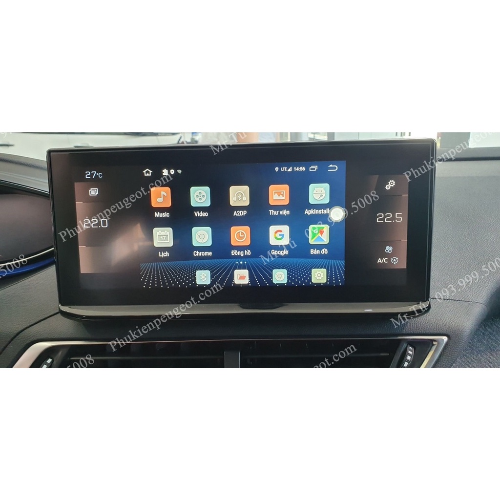 Android Box cho xe Peugeot