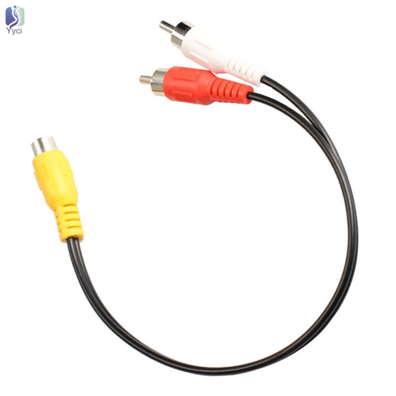 Cáp chuyển đổi cổng cắm RCA sang 2 đầu cắm RCA hình chữ Y