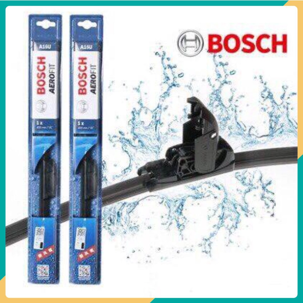 Gạt Mưa Ô Tô Mềm Siêu Sạch BOSCH AEROFIT Chính Hãng