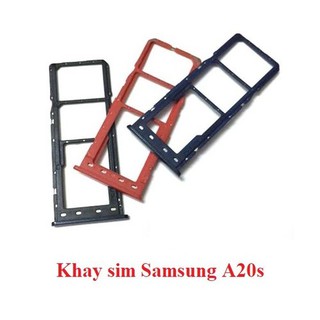 Khay sim thẻ nhớ Samsung A20S